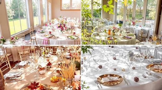 Seasonal Wedding Décor: Year-Round Guide - Cheese Wedding Cake Shop