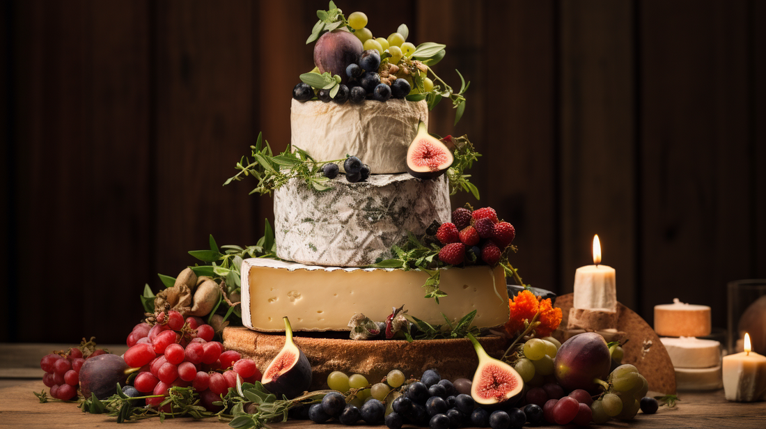How to Create A Cheese Cake Tasting For Your Guests Before The Big Day - Cheese Wedding Cake Shop