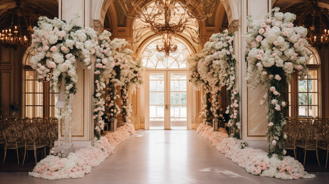 a luxury wedding on a budget