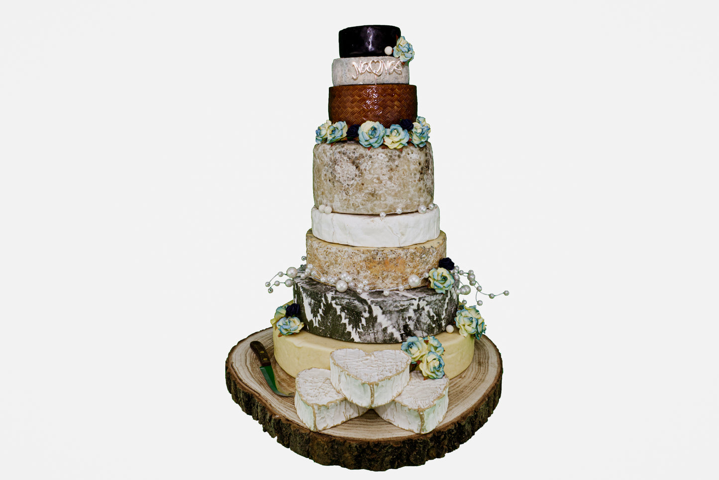 Charlotte Cheese Wedding Cake - Cheese Wedding Cake Shop