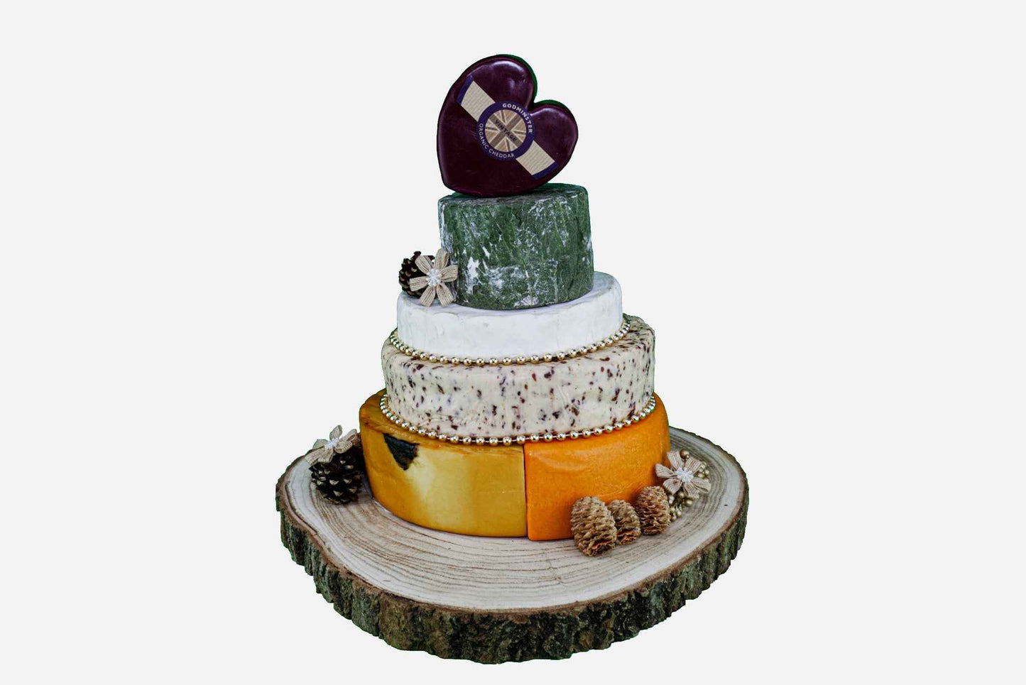 Claire Cheese Wedding Cake