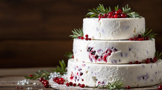 Christmas Cheese Wedding Cakes: Wensleydale & Cranberry Special - Cheese Wedding Cake Shop