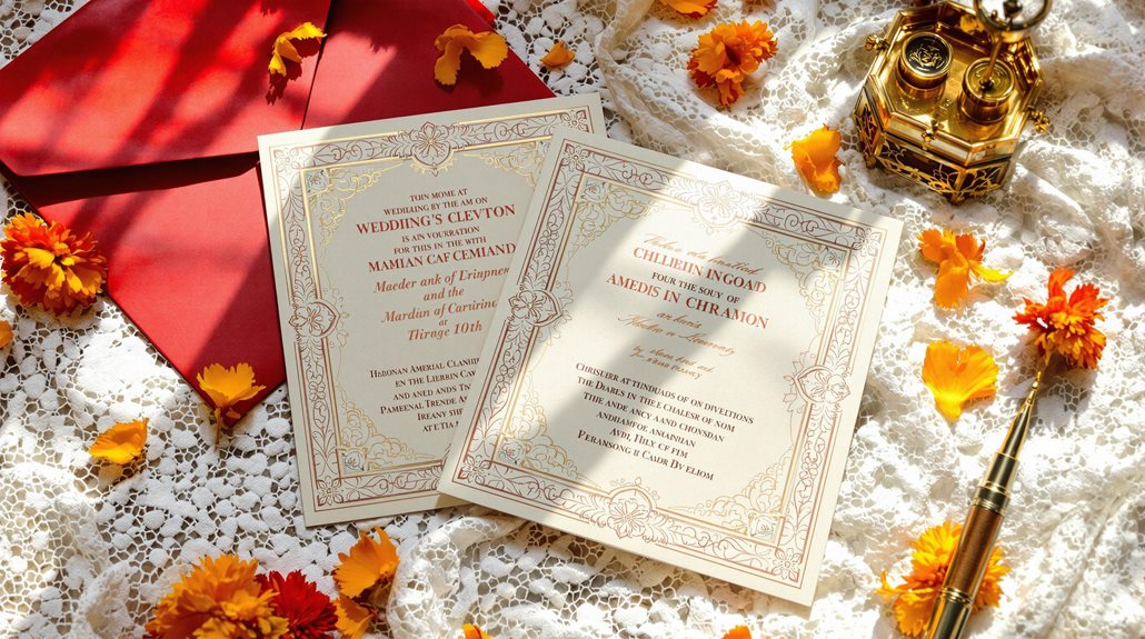 Cultural Wedding Invitation Guide: Etiquette & Design