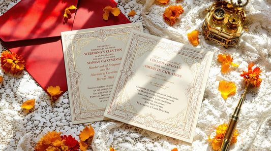 Cultural Wedding Invitation Guide: Etiquette & Design - Cheese Wedding Cake Shop