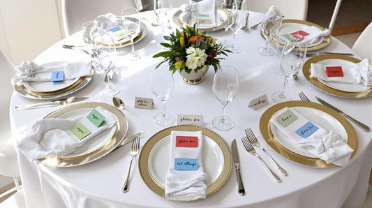 Wedding Venue Dietary Requirements: Complete Guide - Cheese Wedding Cake Shop