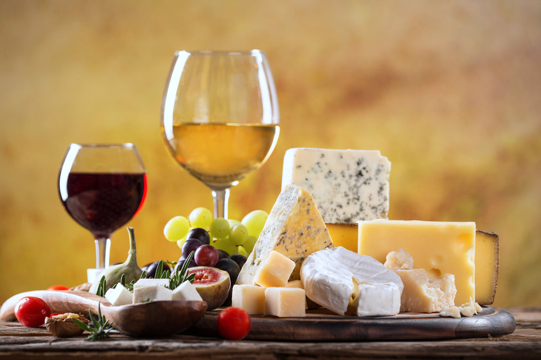 A Match Made In Heaven: Pairing Wine With Your Cheese Wedding Cake - Cheese Wedding Cake Shop