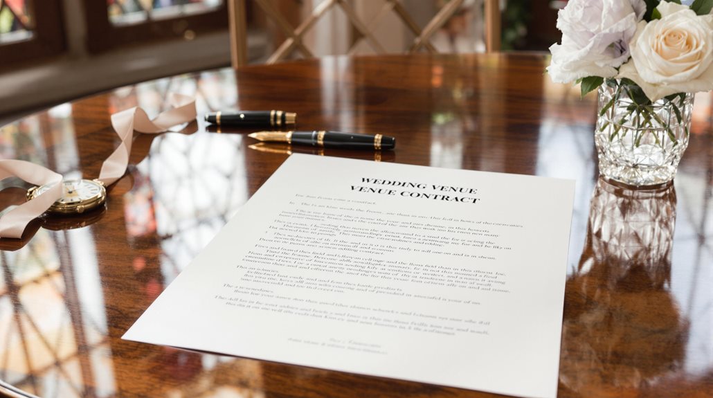 UK Venue Contract Negotiation: Wedding Guide - Cheese Wedding Cake Shop