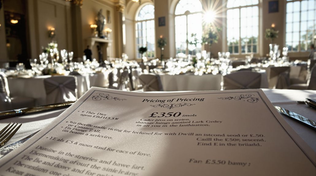 UK Wedding Venue Hidden Costs Revealed: A Comprehensive Guide