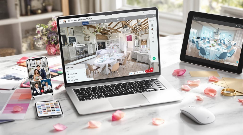 Virtual Wedding Planning: Complete Tech Guide - Cheese Wedding Cake Shop