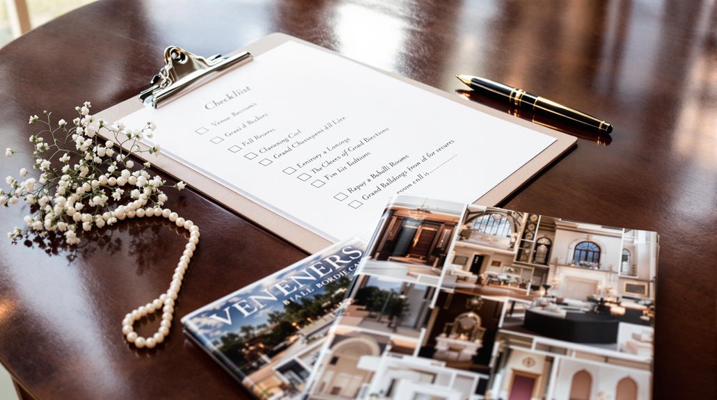 Wedding Venue Comparison Checklist: Ensure You Ask the Right Questions