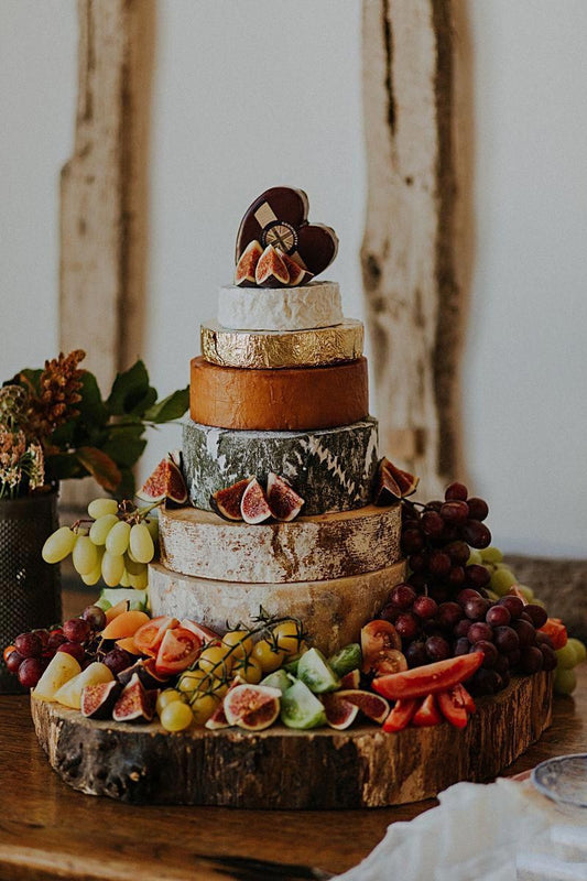 Wedding Cake Made of Cheese: The Different Types Used - Cheese Wedding Cake Shop