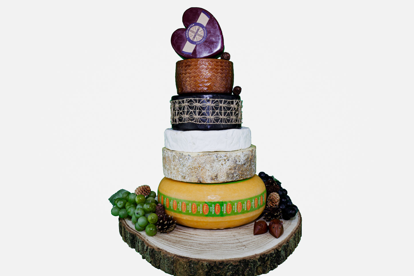 Zoë Cheese Wedding Cake