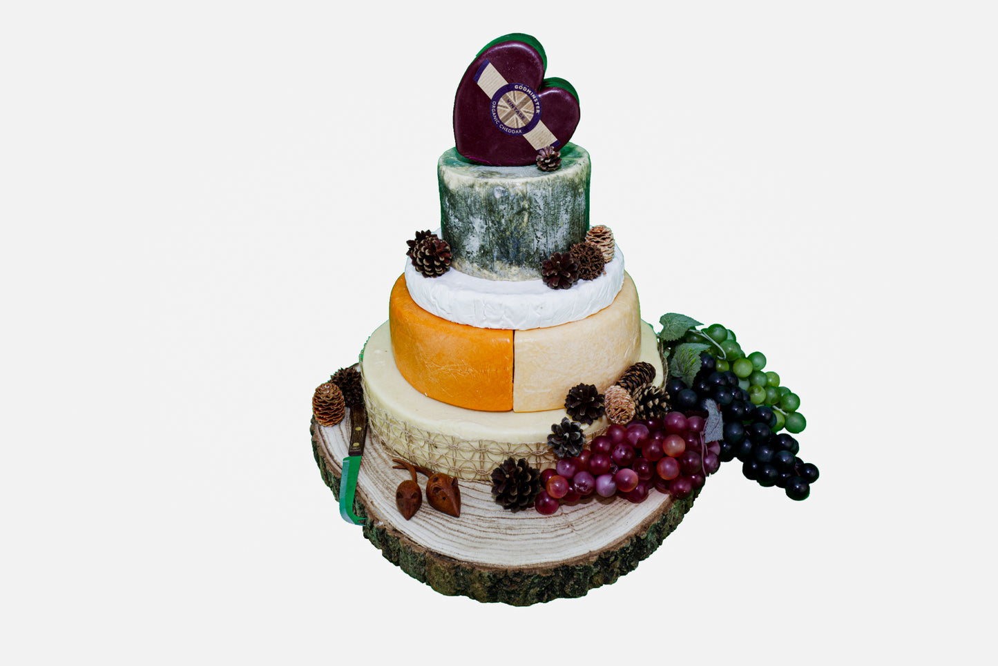 Gillian Cheese Wedding Cake