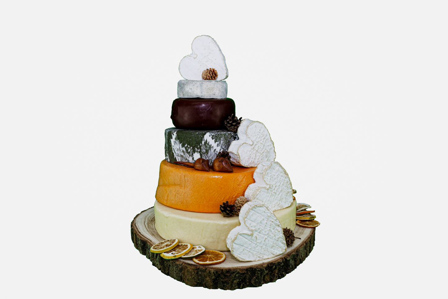 Rosemary Cheese Wedding Cake