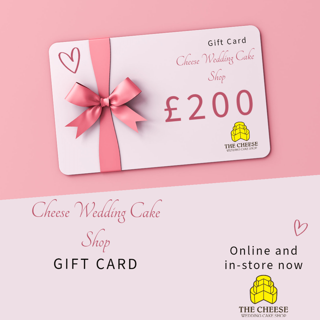 Gift Cards - Cheese Wedding Cake Shop