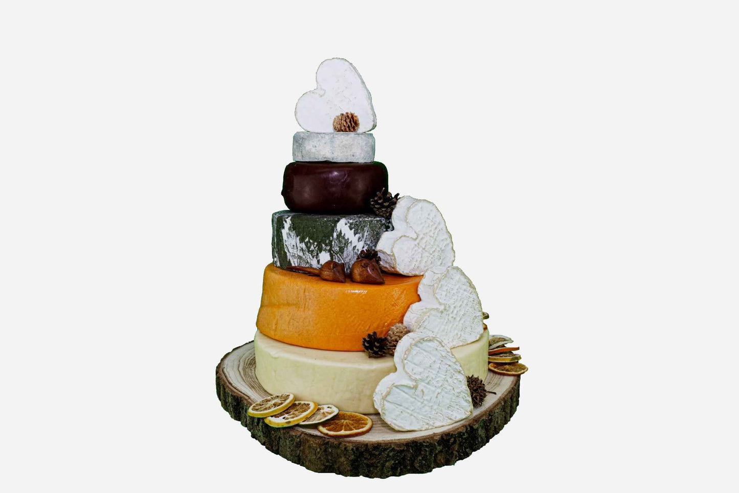 Rosemary Cheese Wedding Cake