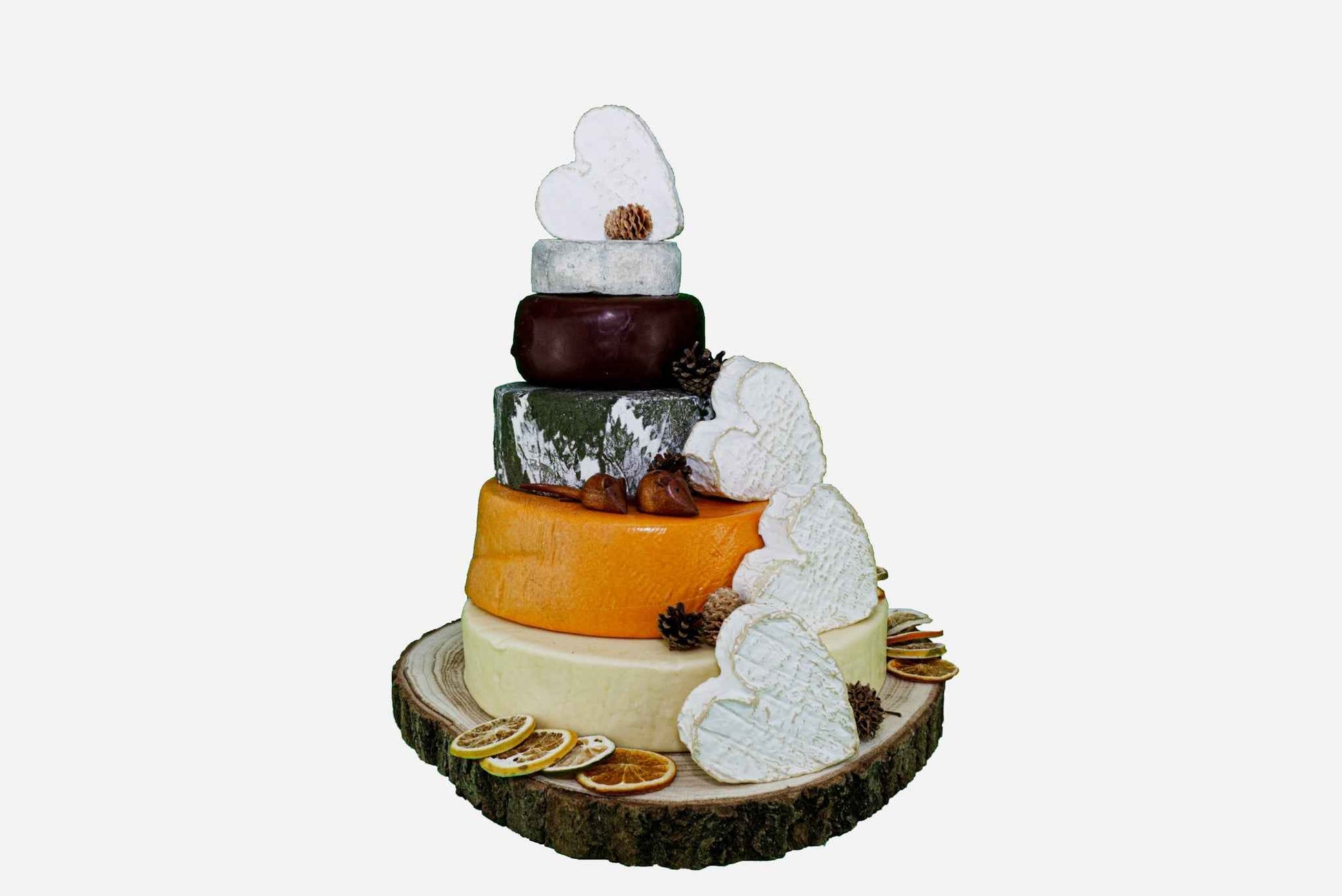 Rosemary Cheese Wedding Cake